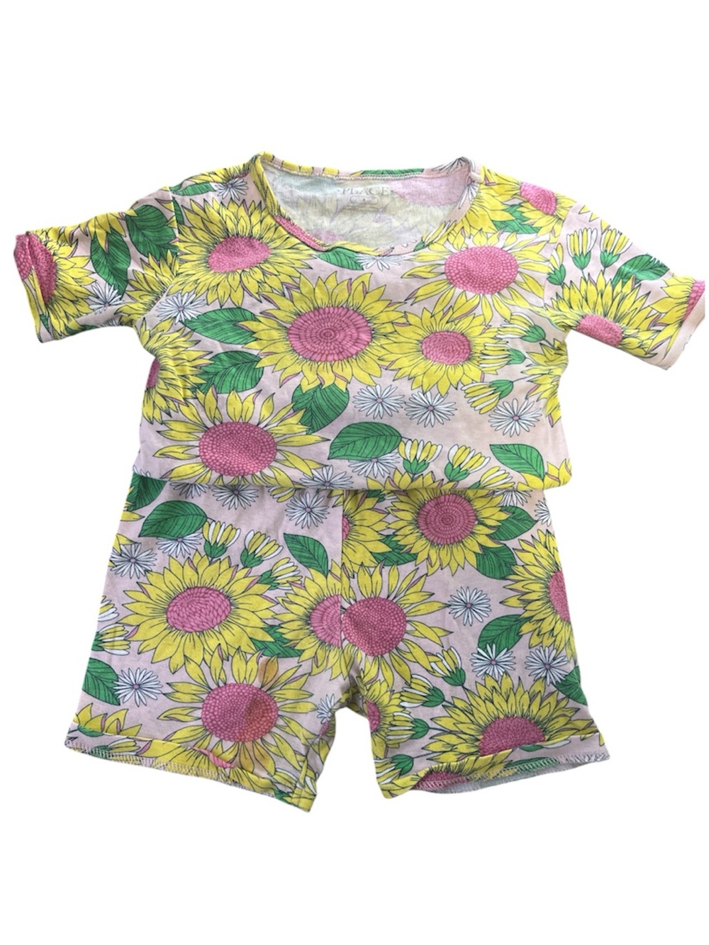 ❤️ Four for‎ 25$ ❤️ The Children's Place Sunflower & Daisy Pajamas size 8